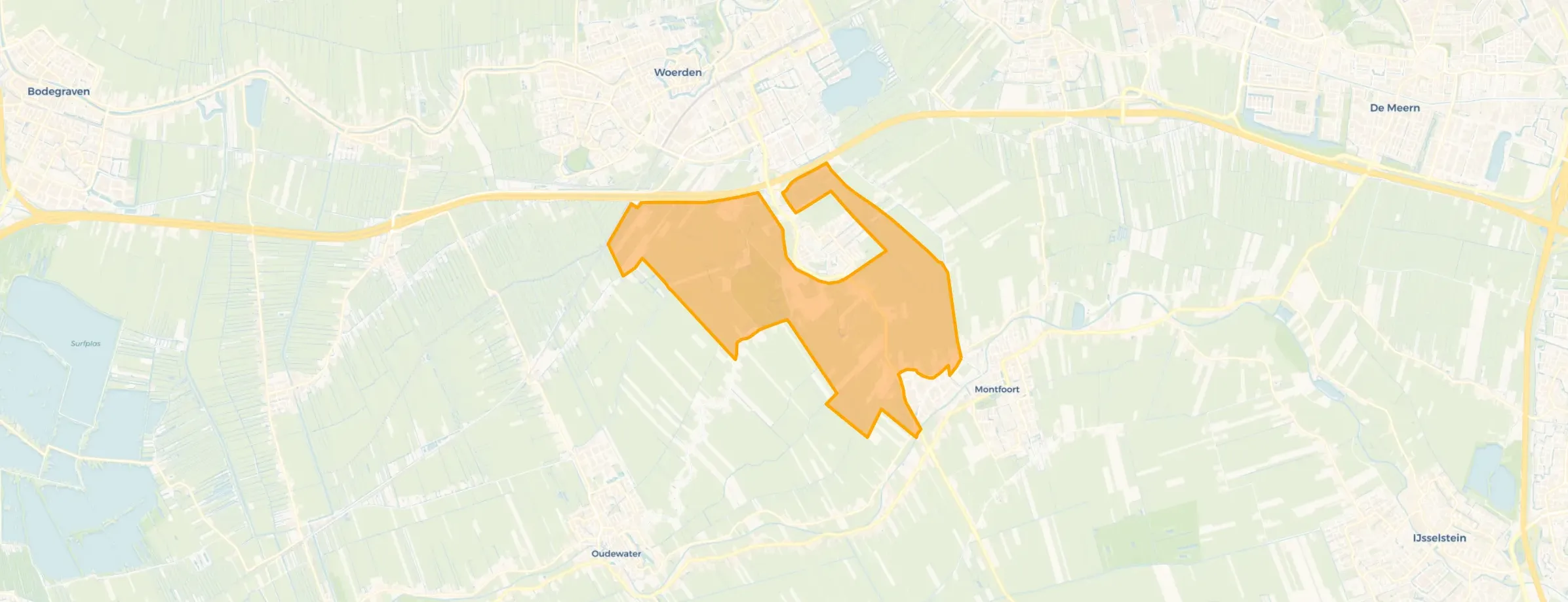 Verspreide huizen Linschoten