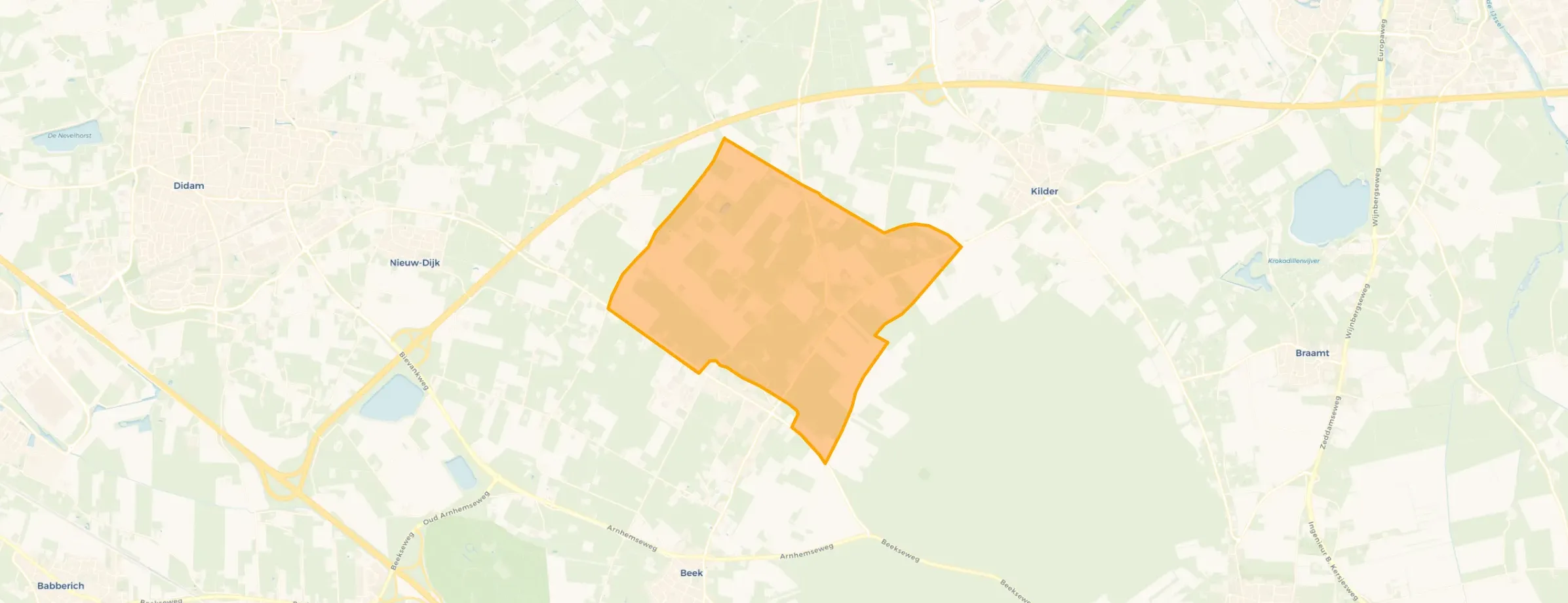Verspreide huizen Loerbeek