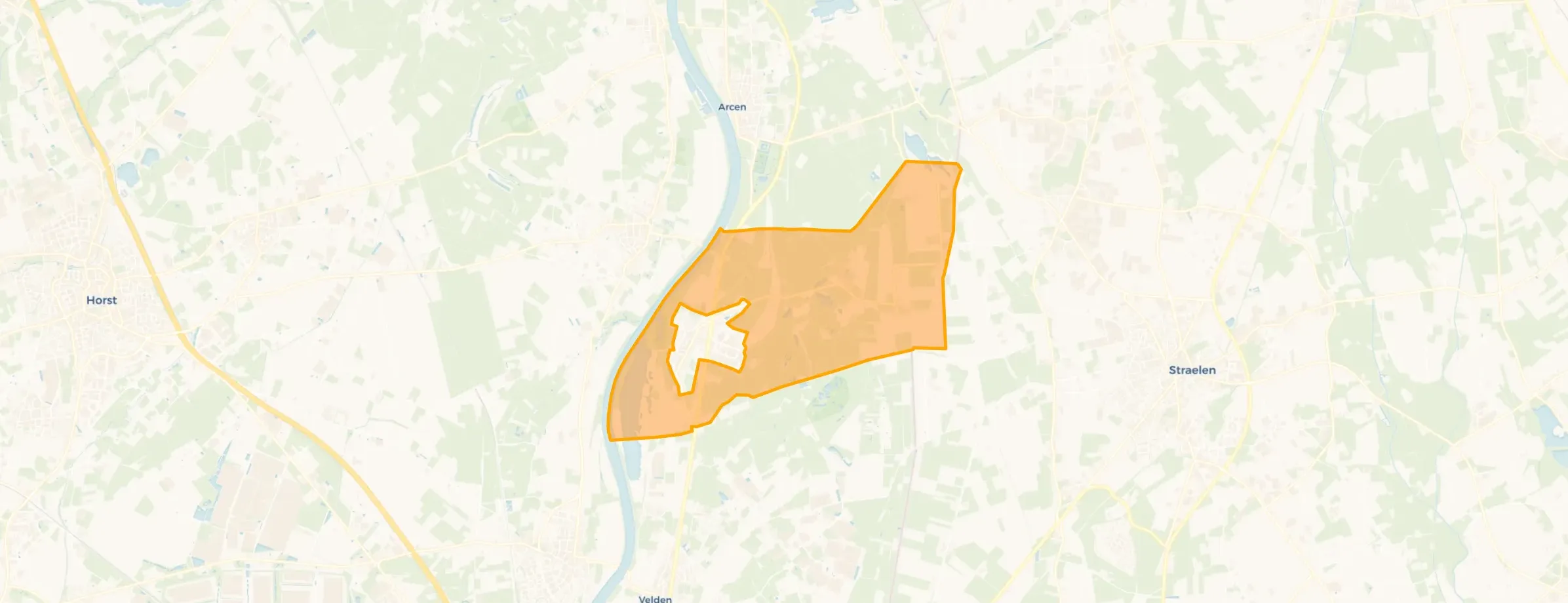 Verspreide huizen Lomm
