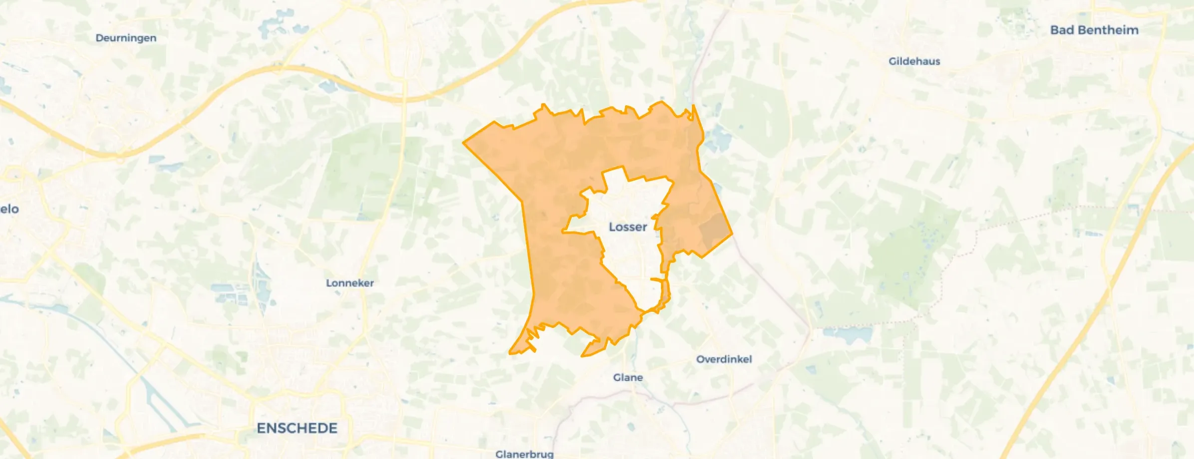 Verspreide huizen Losser in Losser