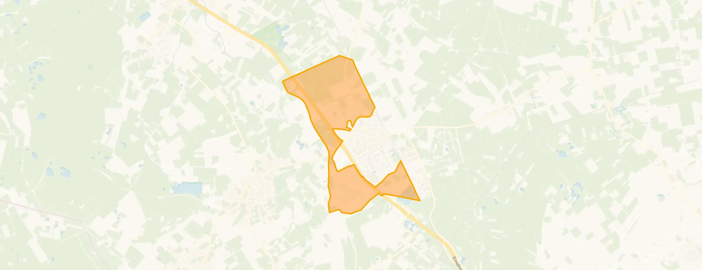 Buurt Verspreide huizen Maarheeze, Maarheeze