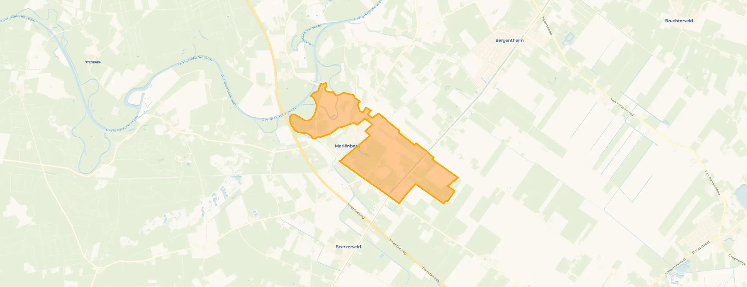 Verspreide huizen Marienberg