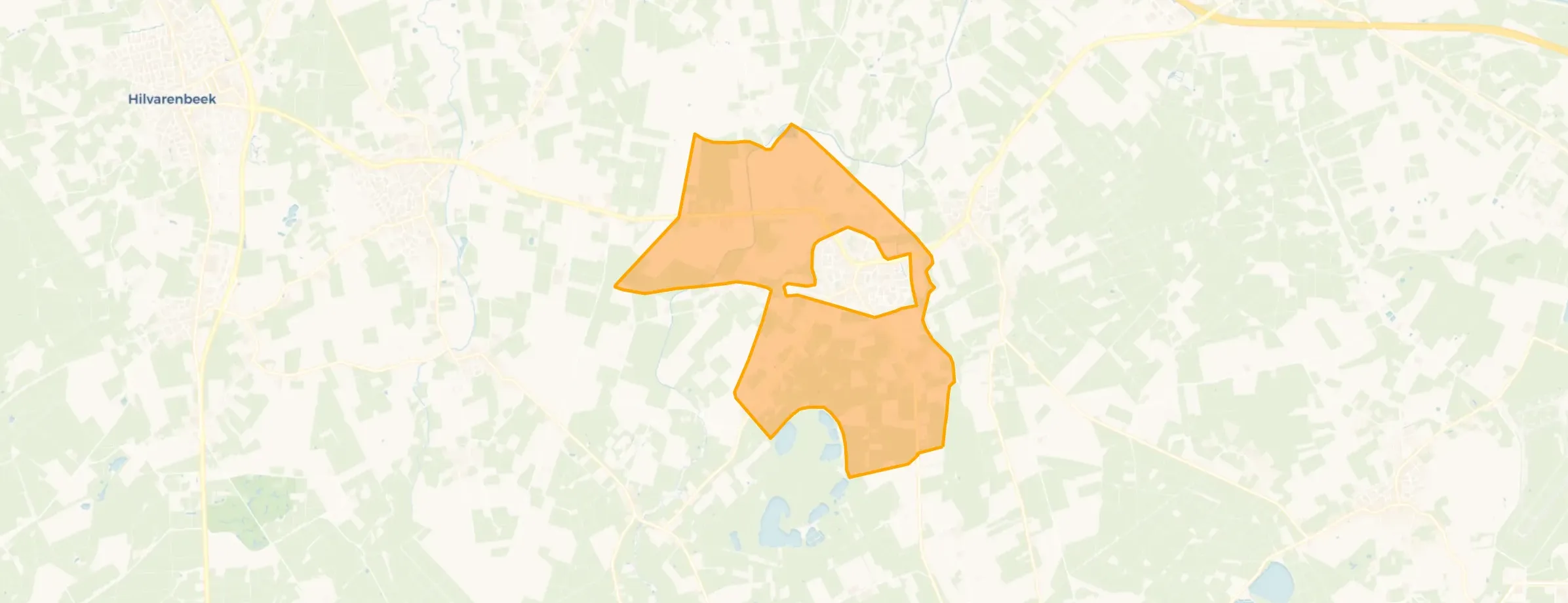 Verspreide huizen Middelbeers