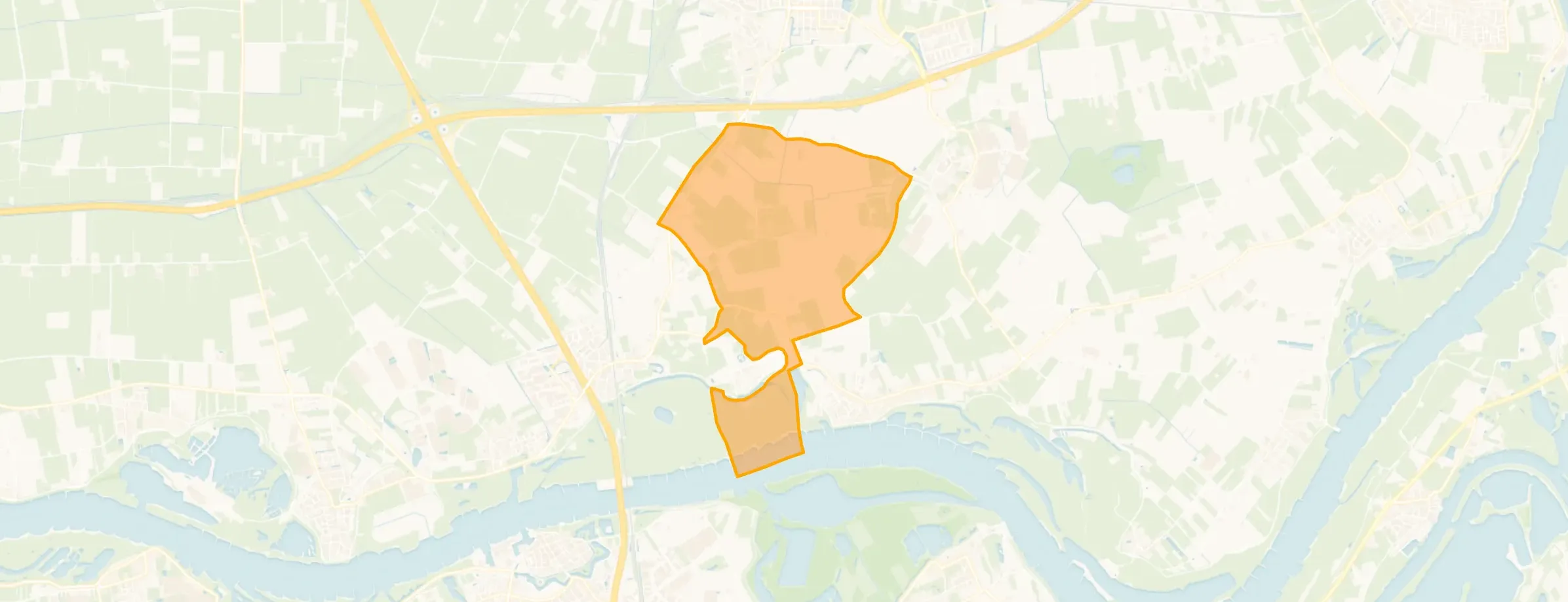 Buurt Verspreide huizen Neerijnen, Neerijnen