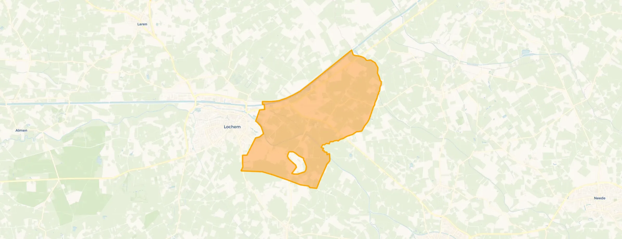 Verspreide huizen Nettelhorst Langen en Zwiep