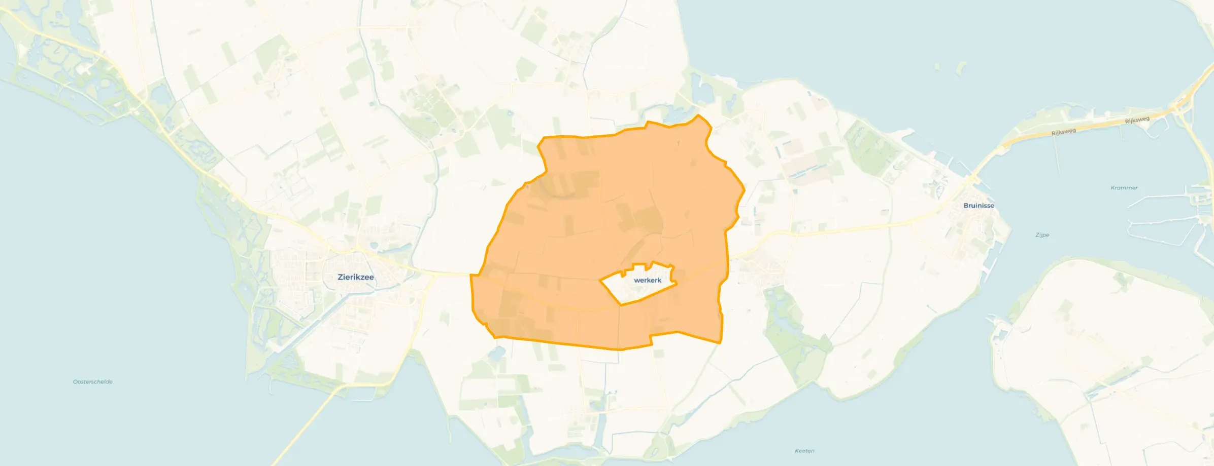 Verspreide huizen Nieuwerkerk