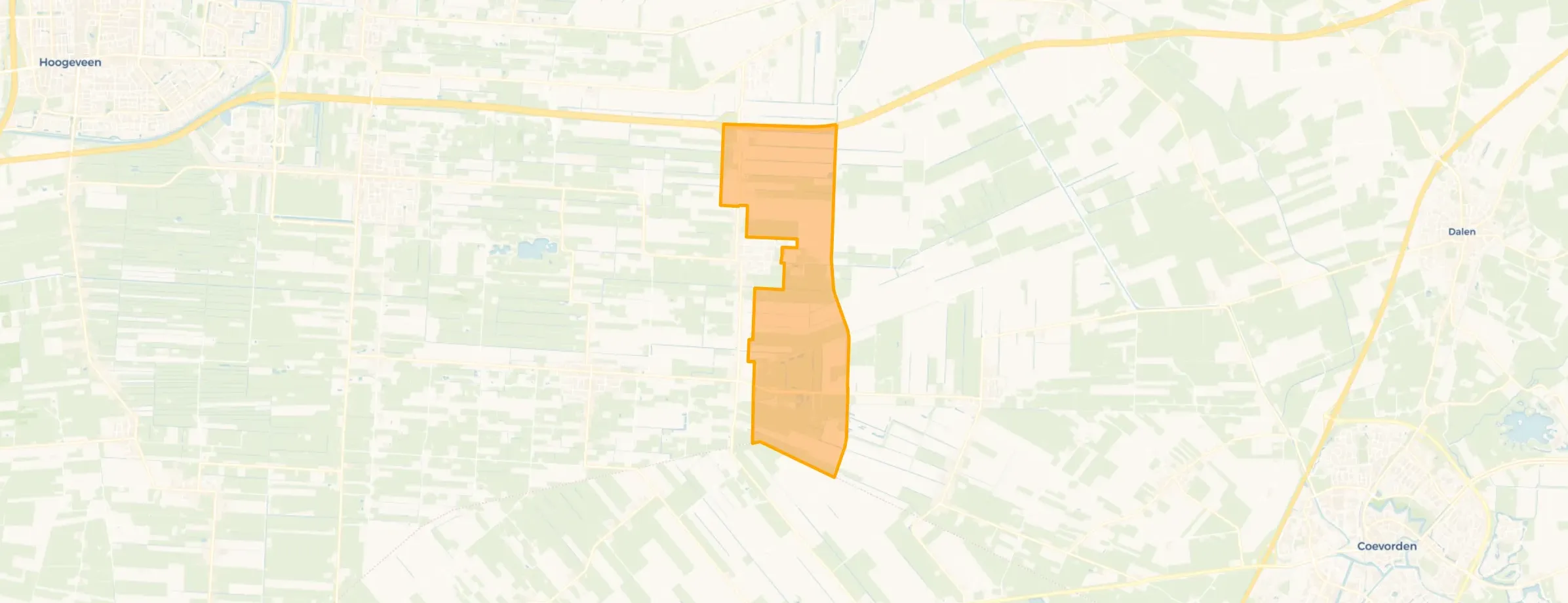 Verspreide huizen Nieuwlande