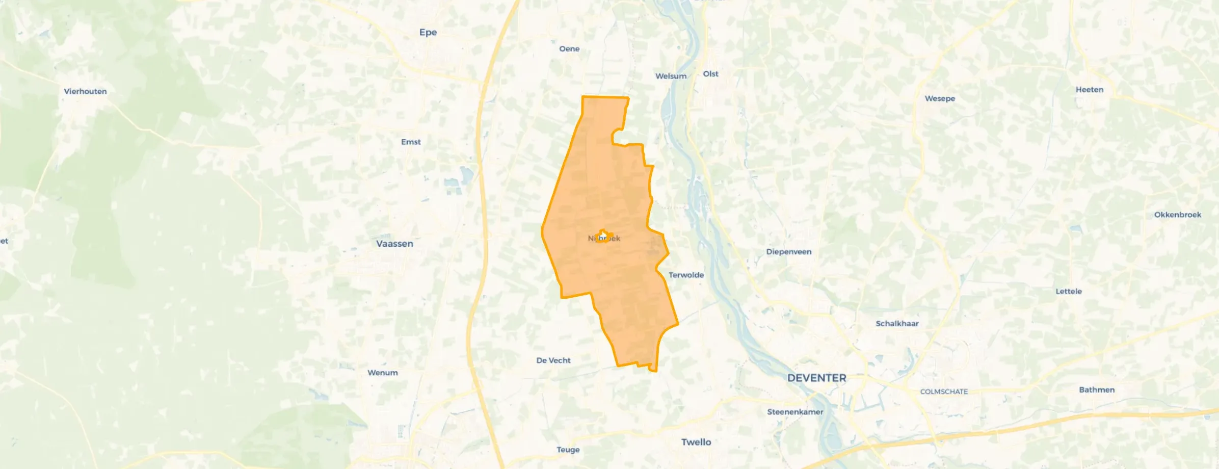 Buurt Verspreide huizen Nijbroek, Terwolde