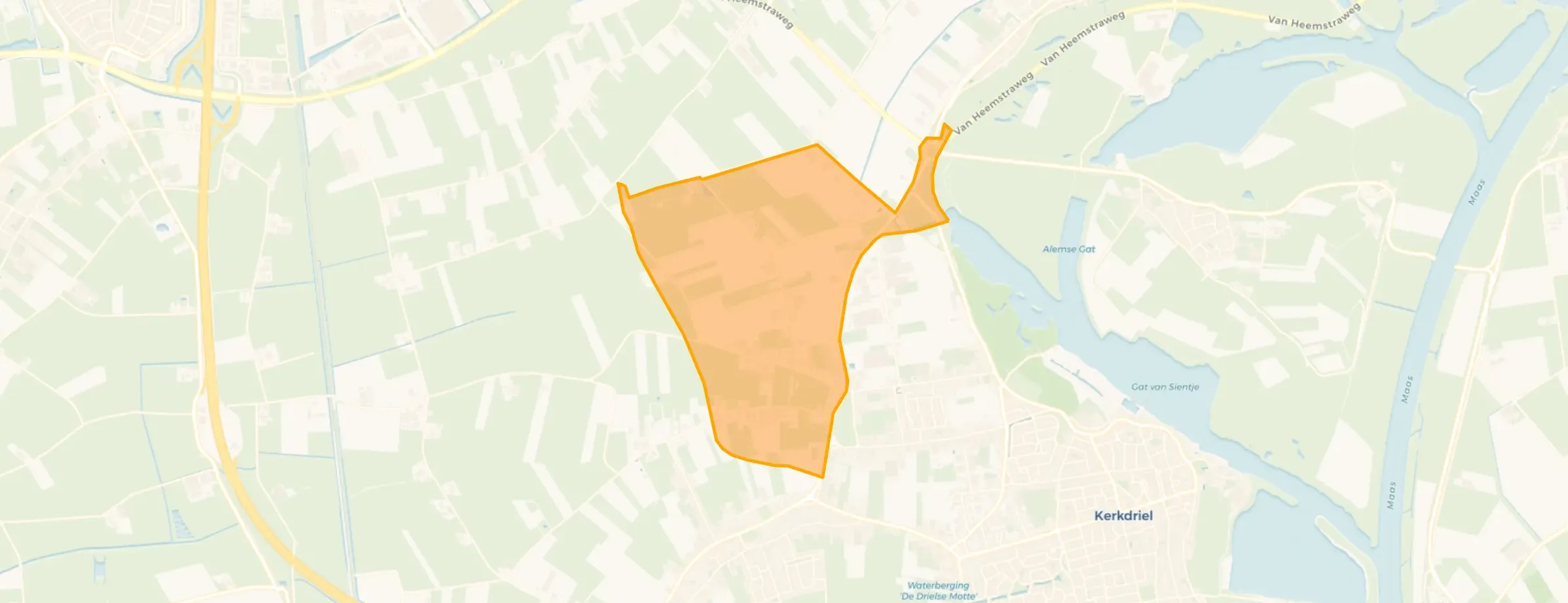 Verspreide huizen Noord Beemden