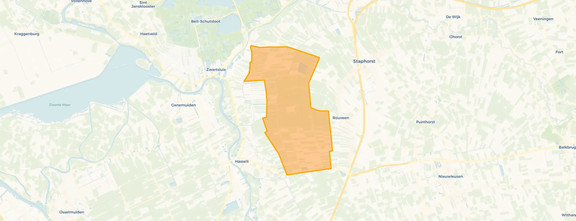 Verspreide huizen Oldmaten