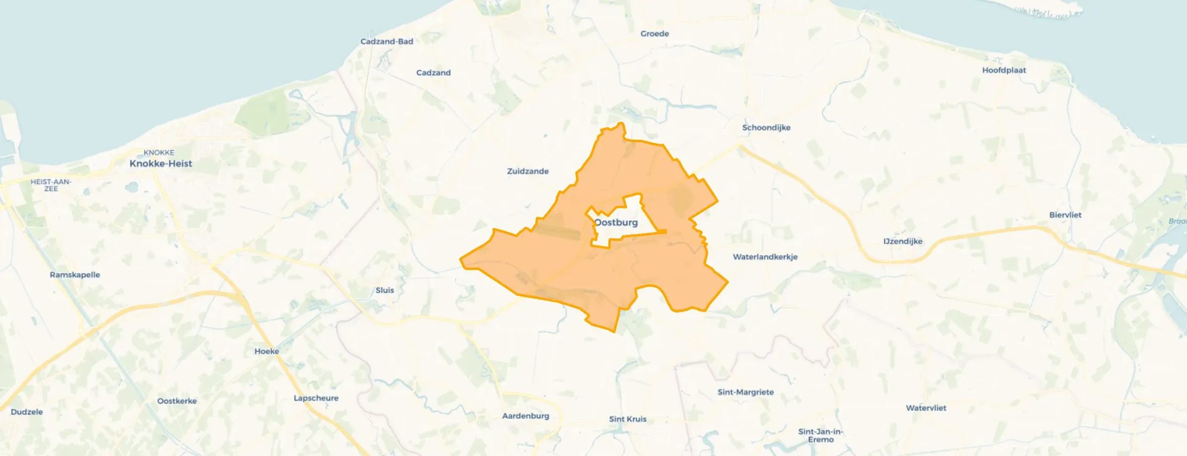 Buurt Verspreide huizen Oostburg, Oostburg