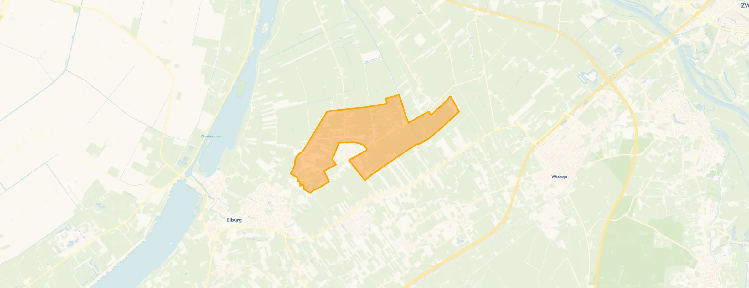 Buurt Verspreide huizen Oosterwolde, Oosterwolde Gld