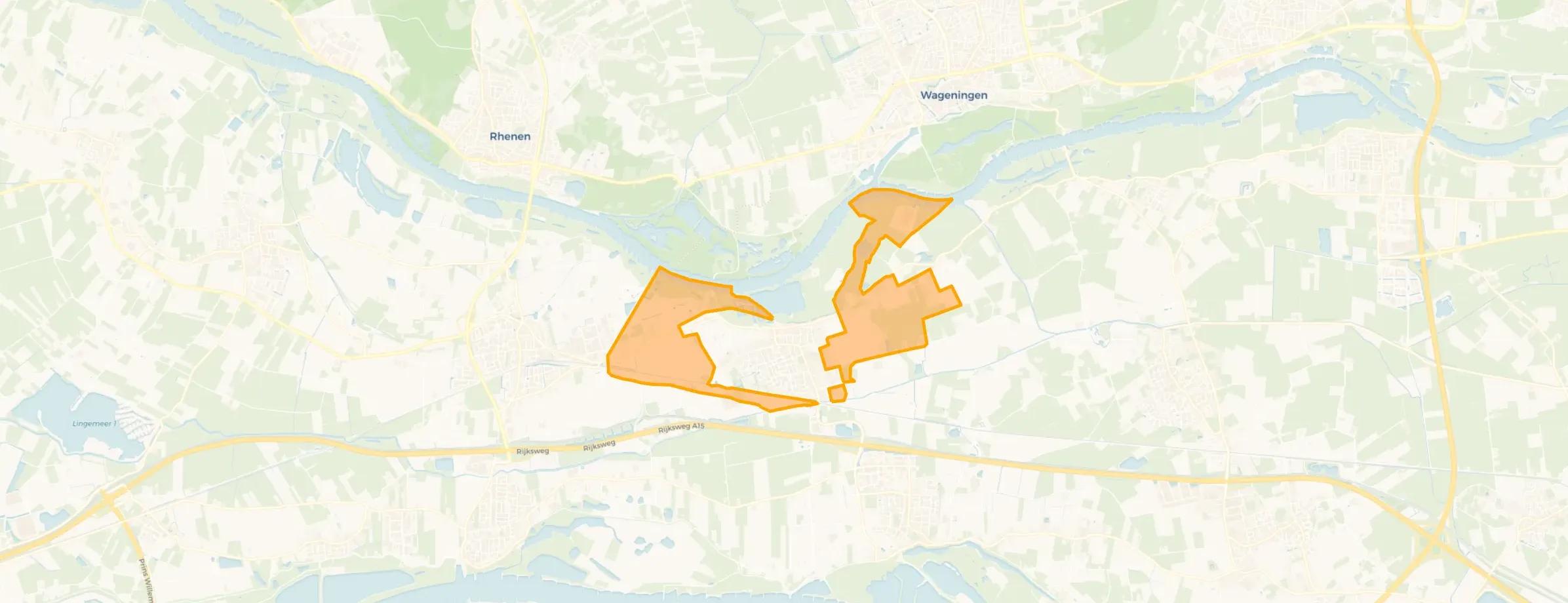 Verspreide huizen Opheusden in Neder-Betuwe