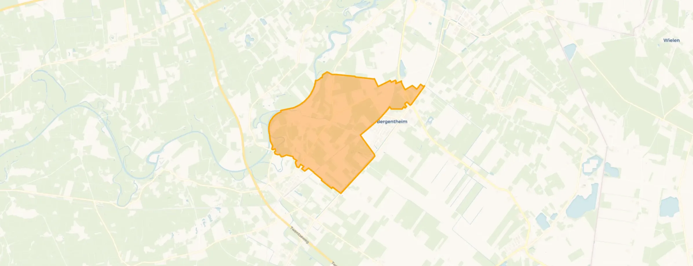 Verspreide huizen Oud-Bergentheim