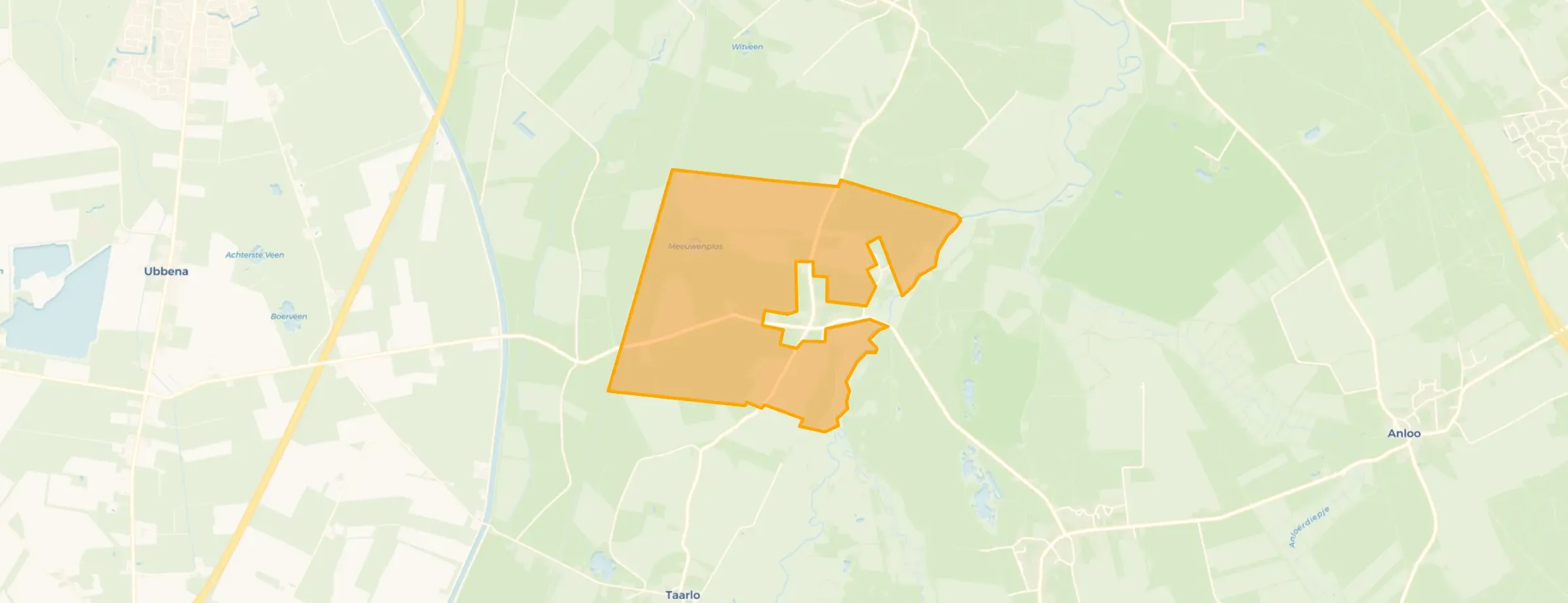 Verspreide huizen Oudemolen