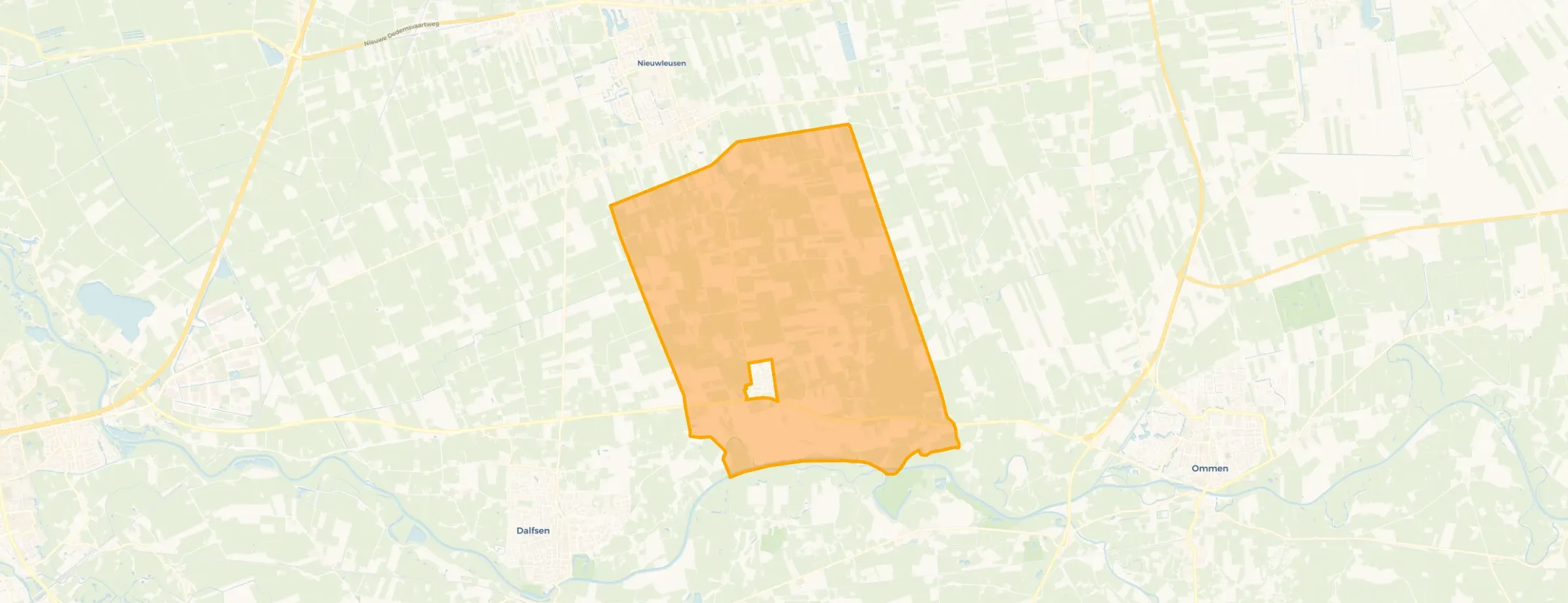 Buurt Verspreide huizen Oudleusenerveld, Dalfsen