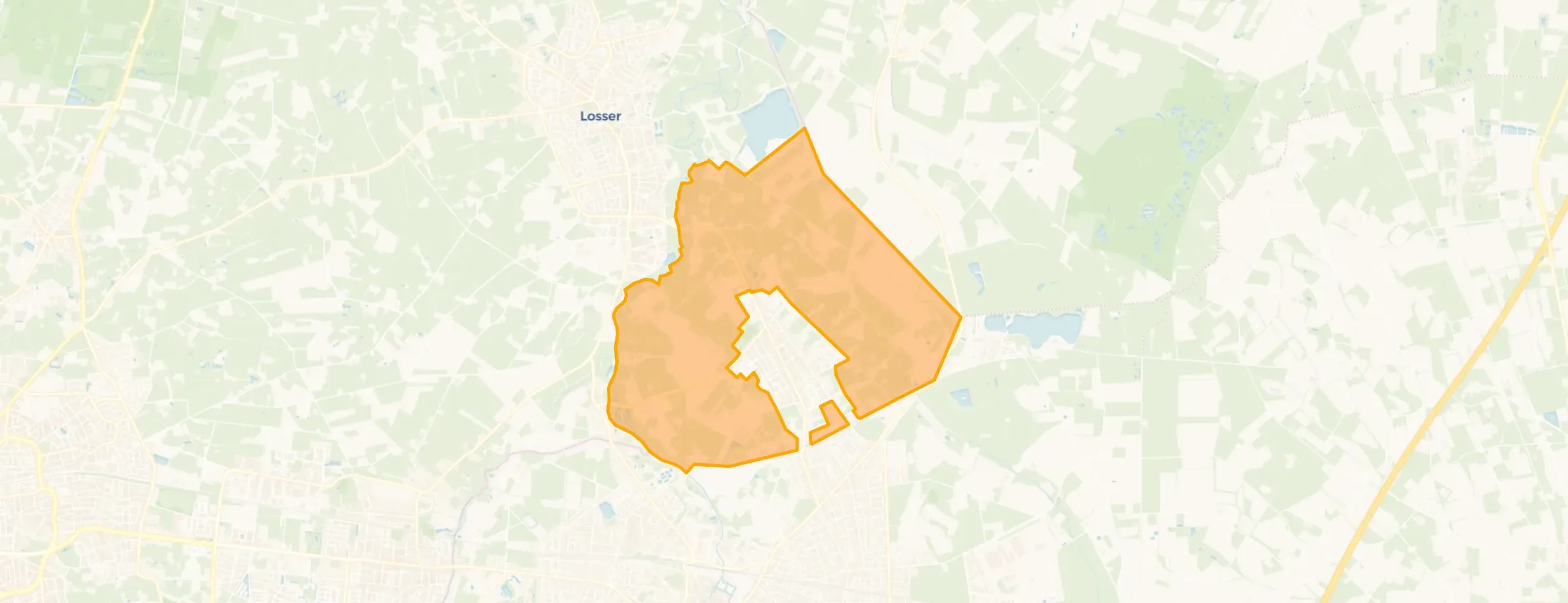 Buurt Verspreide huizen Overdinkel, Overdinkel