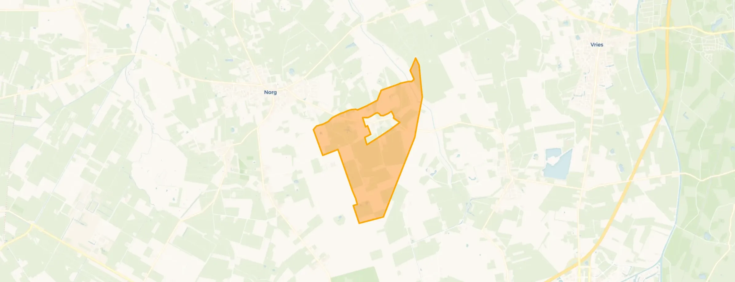Verspreide huizen Peest