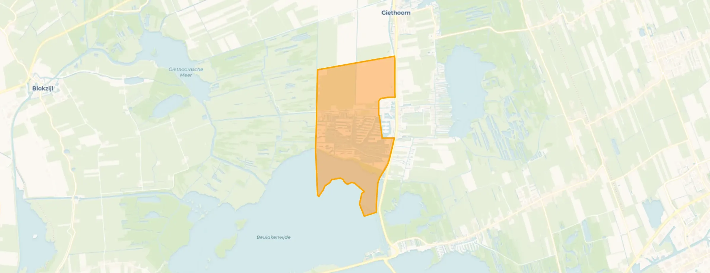 Buurt Verspreide huizen polder Giethoorn-Zuid, Giethoorn