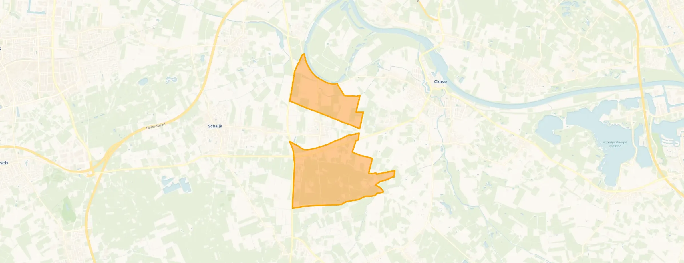 Verspreide huizen Reekse Heide en Bovenland