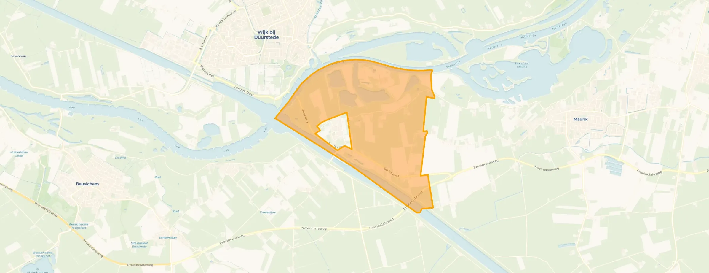 Verspreide huizen Rijswijk
