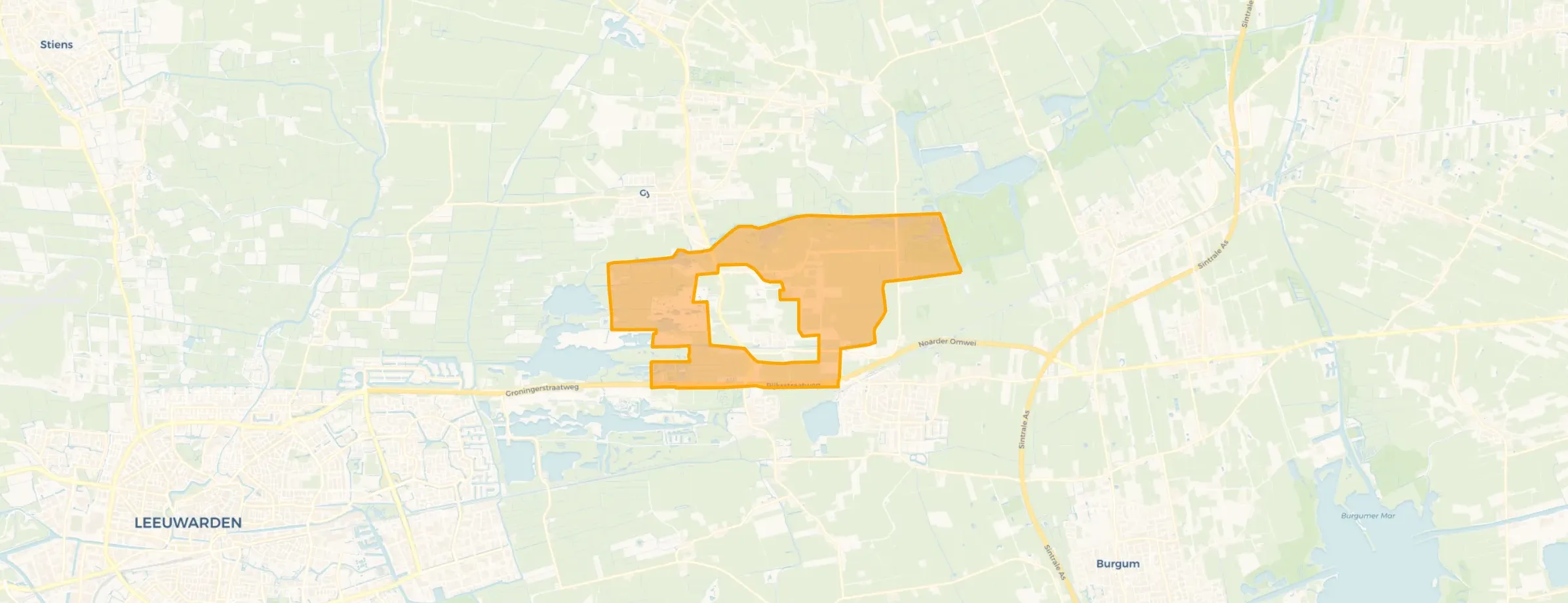Verspreide huizen Ryptsjerk