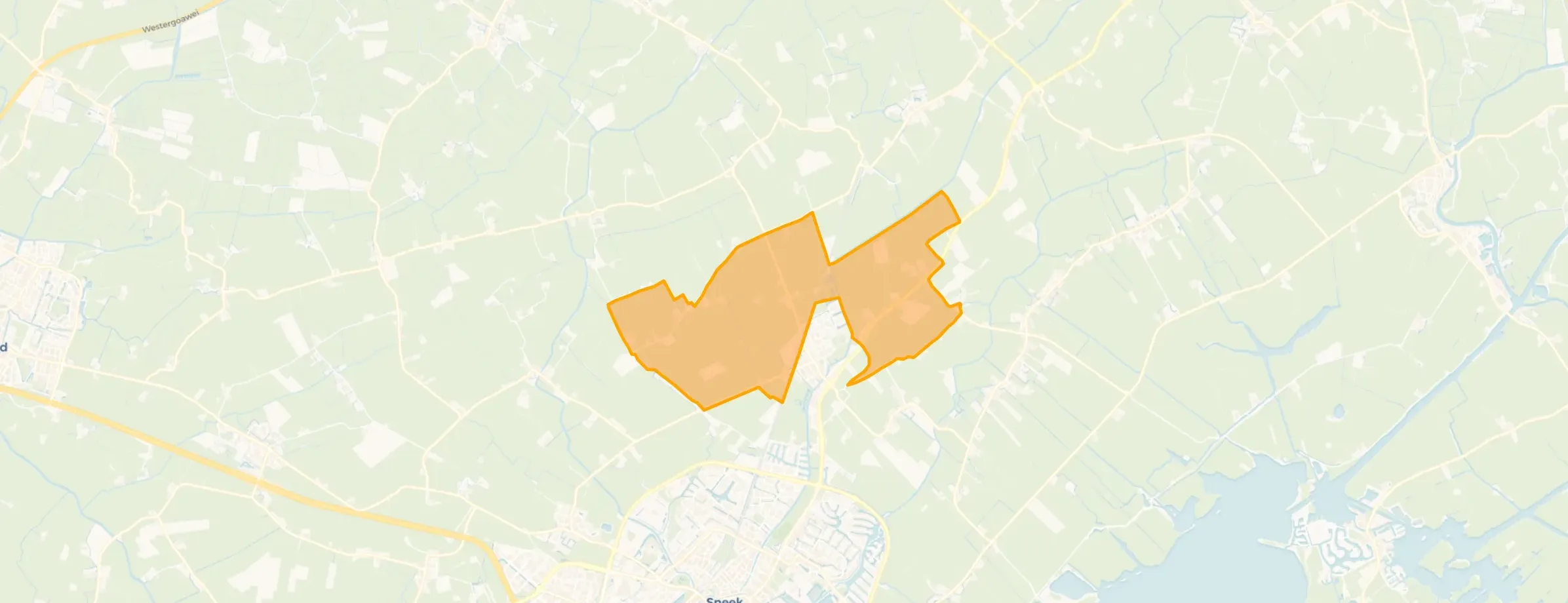 Verspreide huizen Scharnegoutum