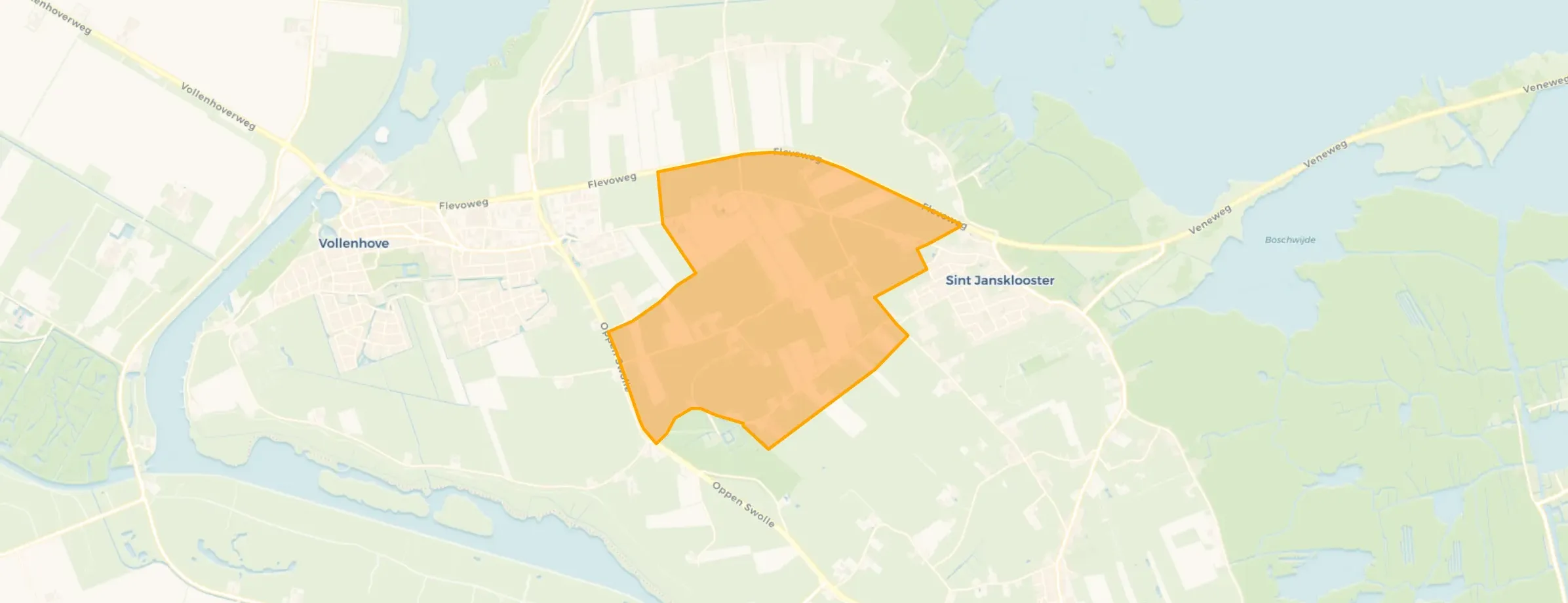 Verspreide huizen Sint Jansklooster