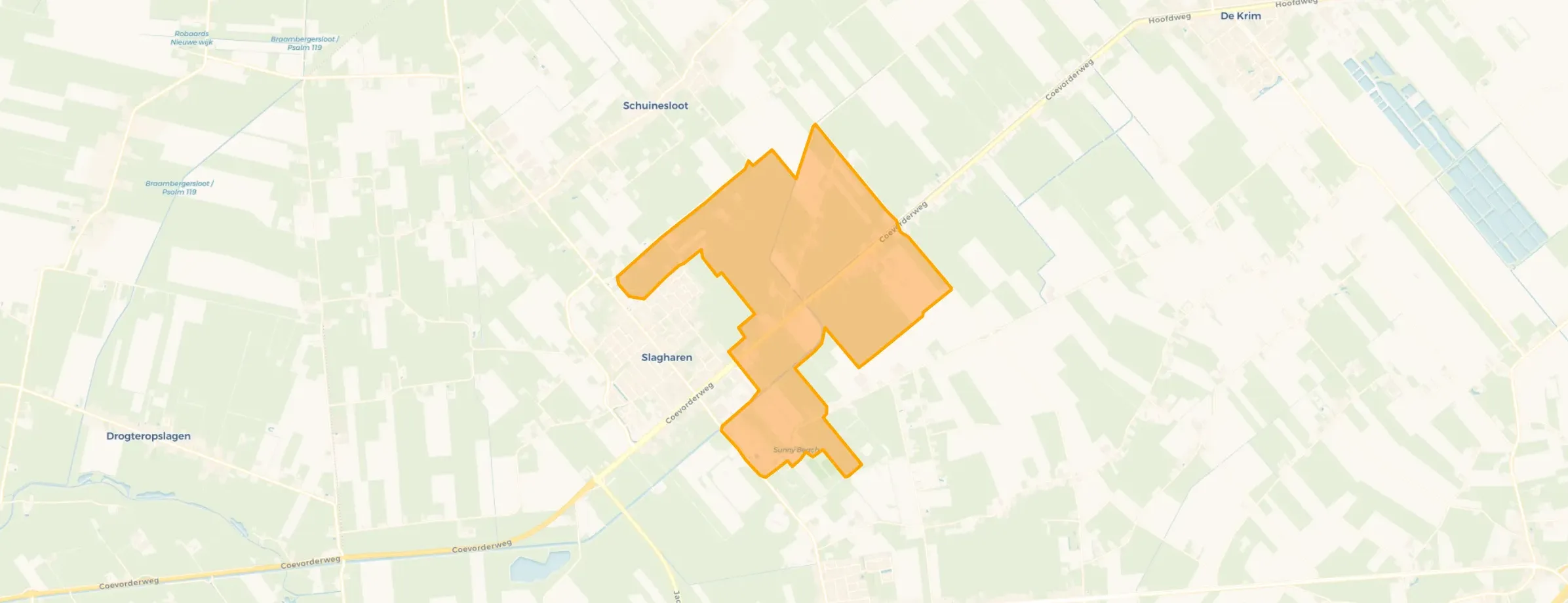 Verspreide huizen Slagharen-Oost
