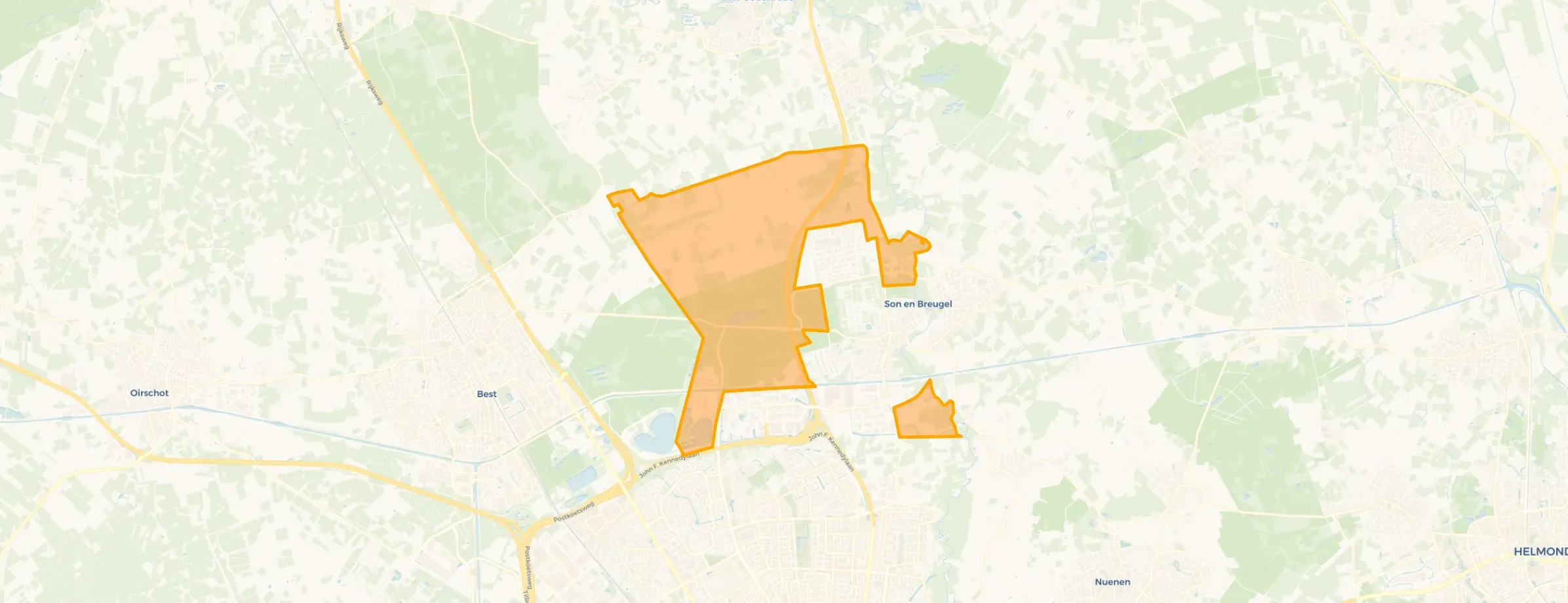Buurt Verspreide huizen Son, Son En Breugel