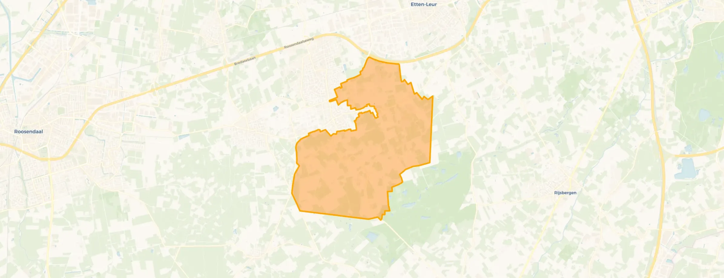 Buurt Verspreide huizen Sprundel, Sprundel