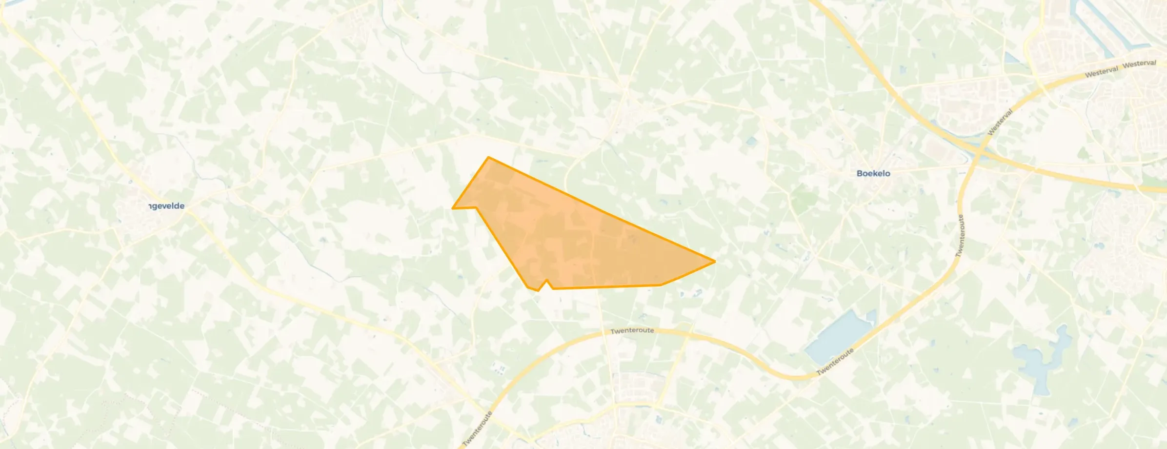 Buurt Verspreide huizen Stepelo (gedeeltelijk), Haaksbergen