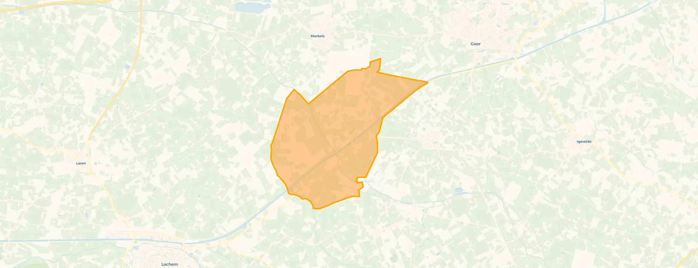 Buurt Verspreide huizen Stokkum, Markelo