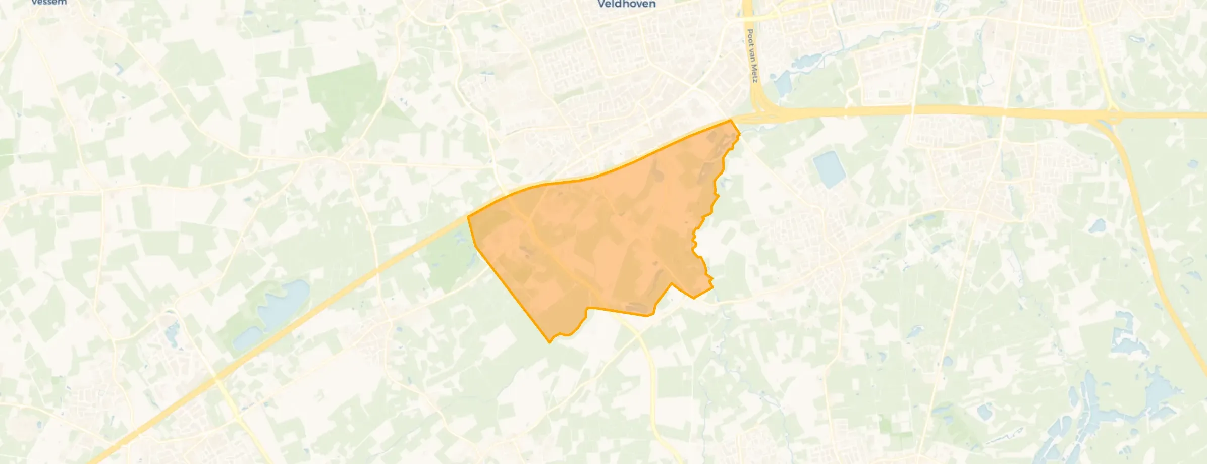 Buurt Verspreide huizen ten zuiden van de E3-weg, Veldhoven