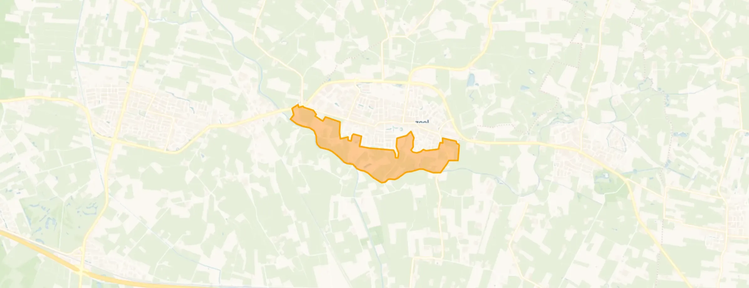 Buurt Verspreide huizen ten zuiden van Scherpenzeel, Scherpenzeel (Ge)