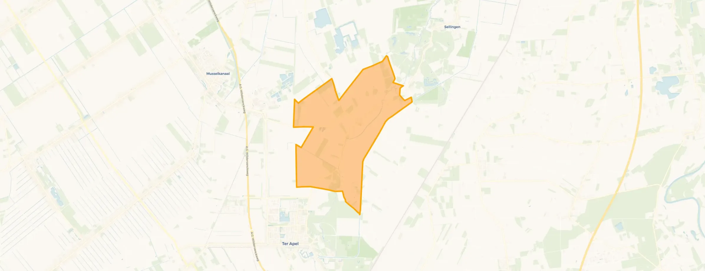 Verspreide huizen Ter Wisch