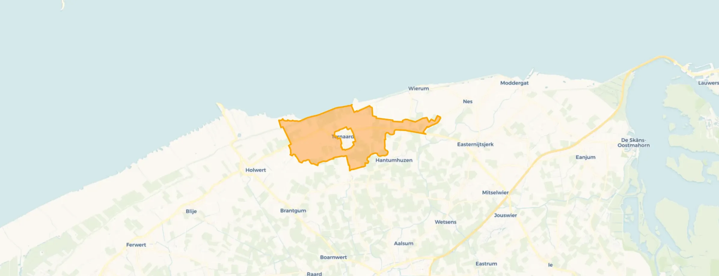Buurt Verspreide huizen Ternaard, Ternaard