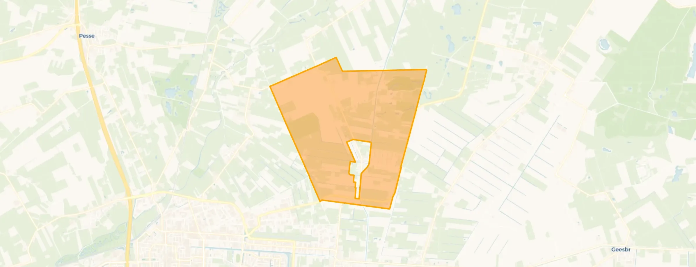 Verspreide huizen Tiendeveen