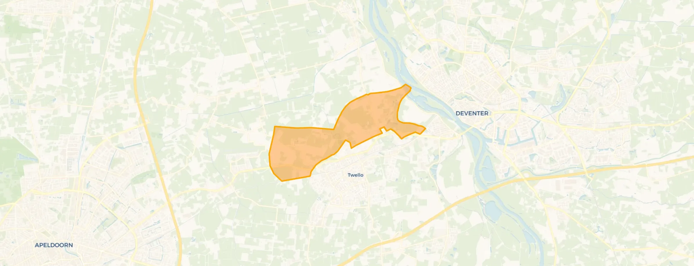 Verspreide huizen Twello-Noord