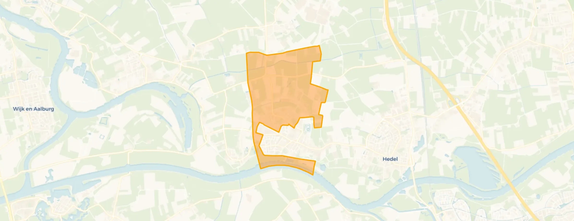 Buurt Verspreide huizen Uilecoten, Ammerzoden