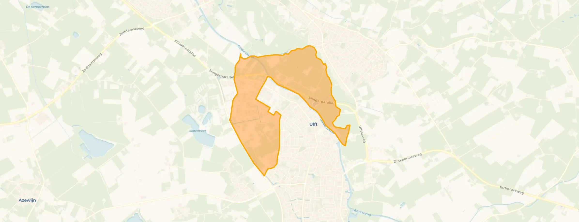 Verspreide huizen Ulft in Oude IJsselstreek