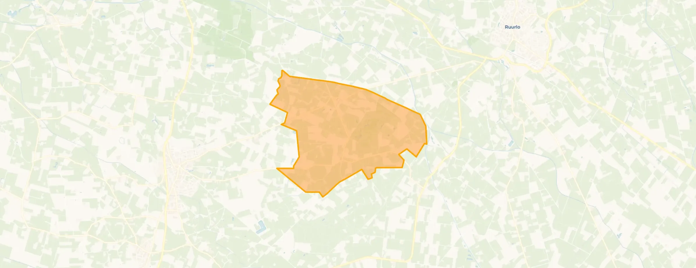 Kaart van Verspreide huizen Varssel