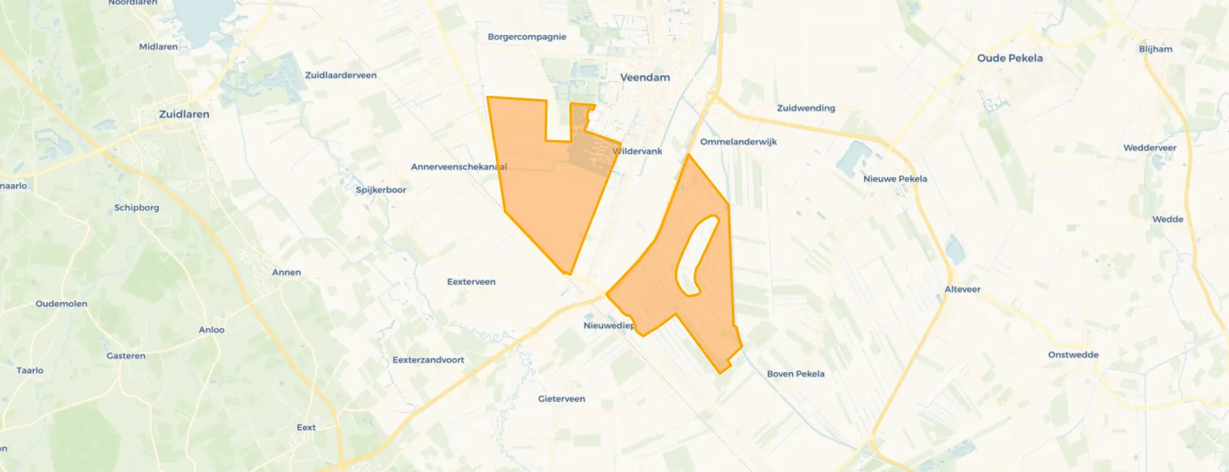 Buurt Verspreide huizen, Wildervank
