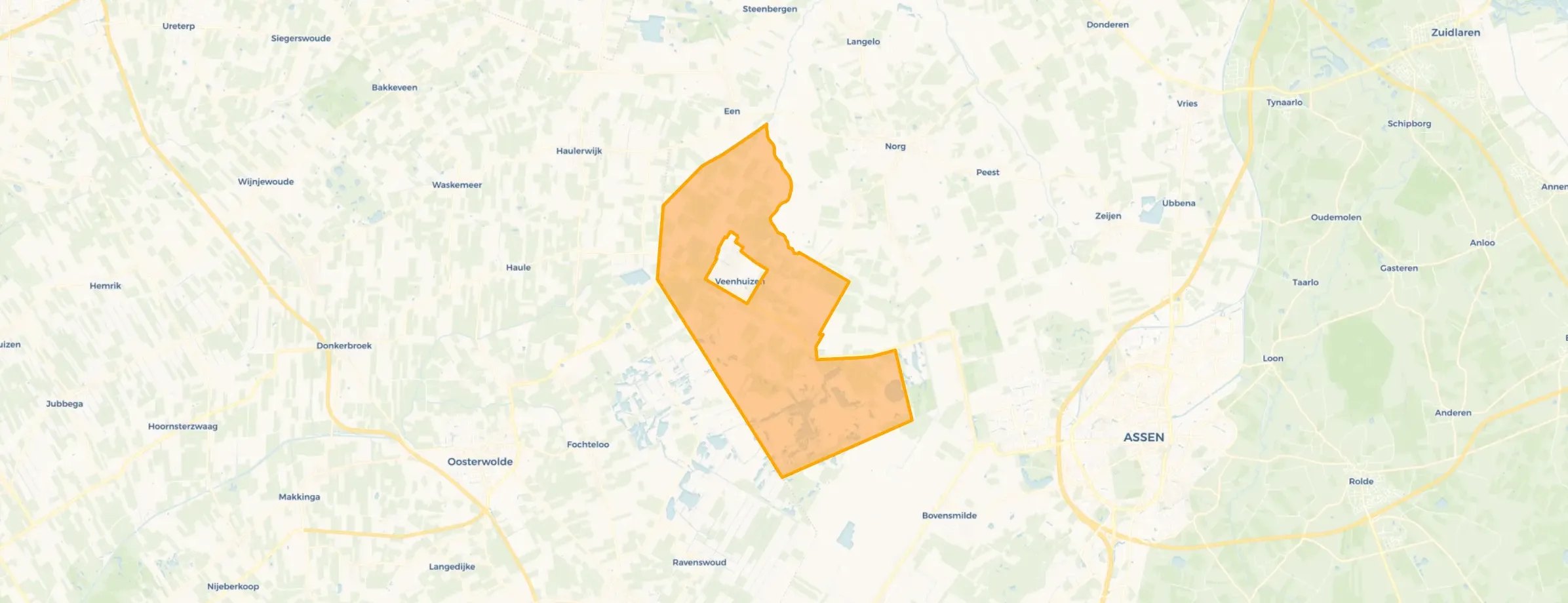 Verspreide huizen Veenhuizen