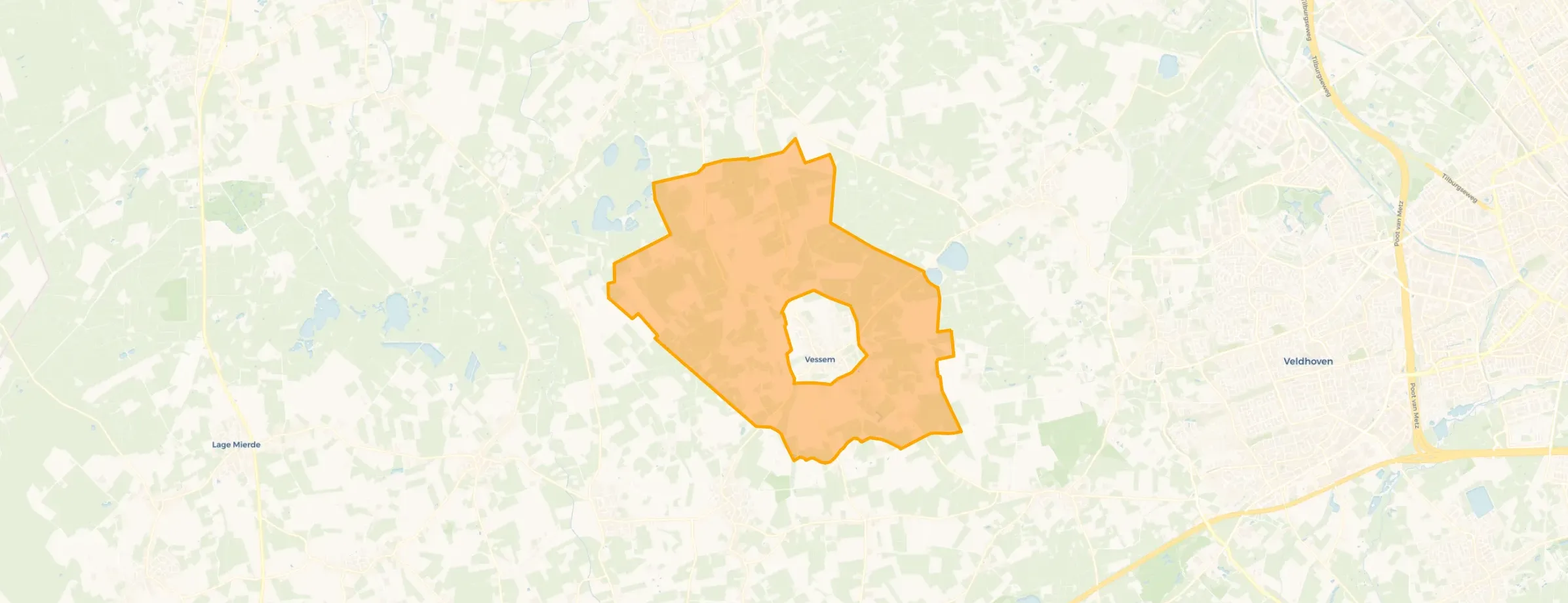 Buurt Verspreide huizen Vessem, Vessem