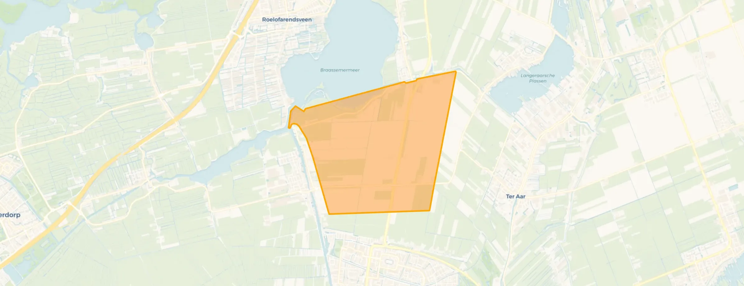 Verspreide huizen Vierambachtspolder