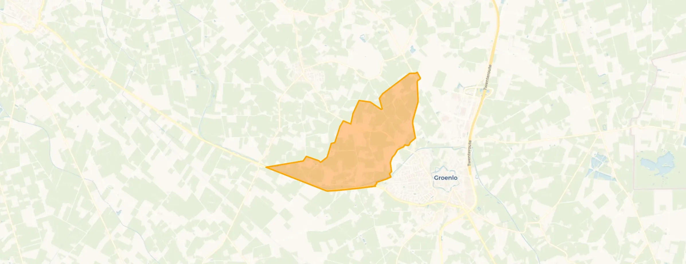 Verspreide huizen Voor-Beltrum in Berkelland