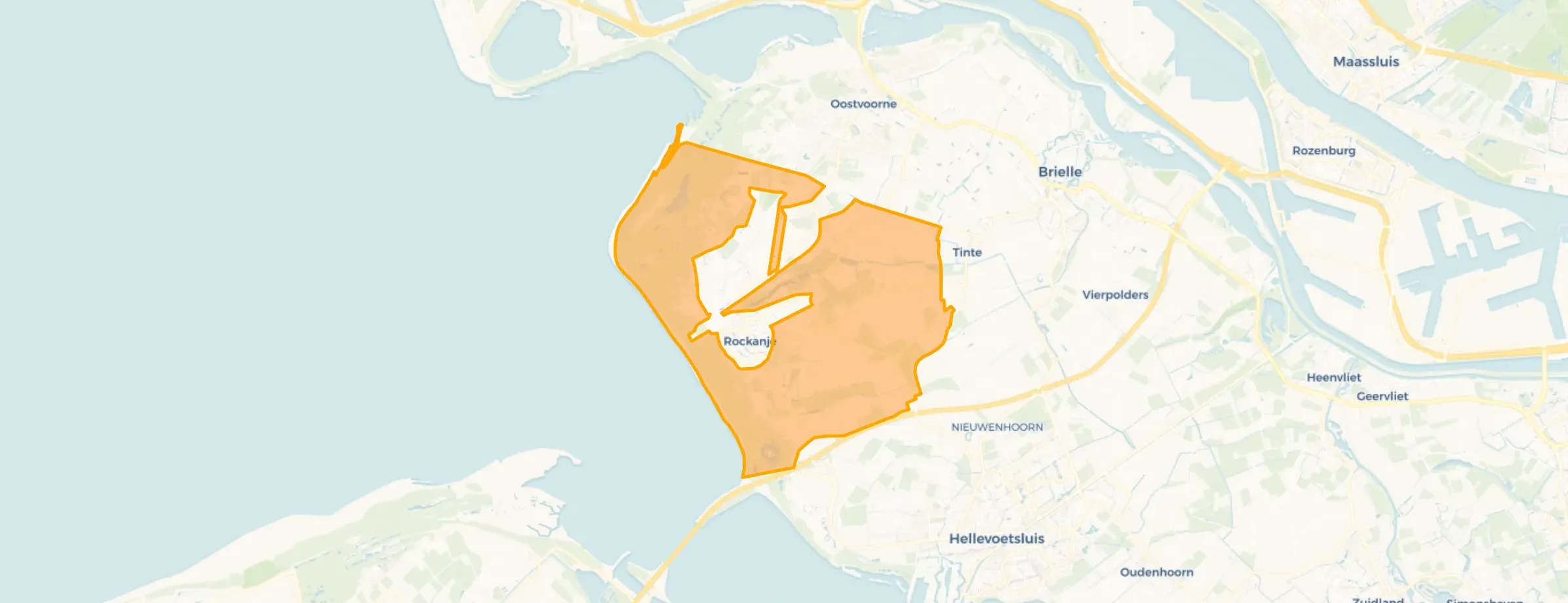 Kaart van Verspreide huizen
