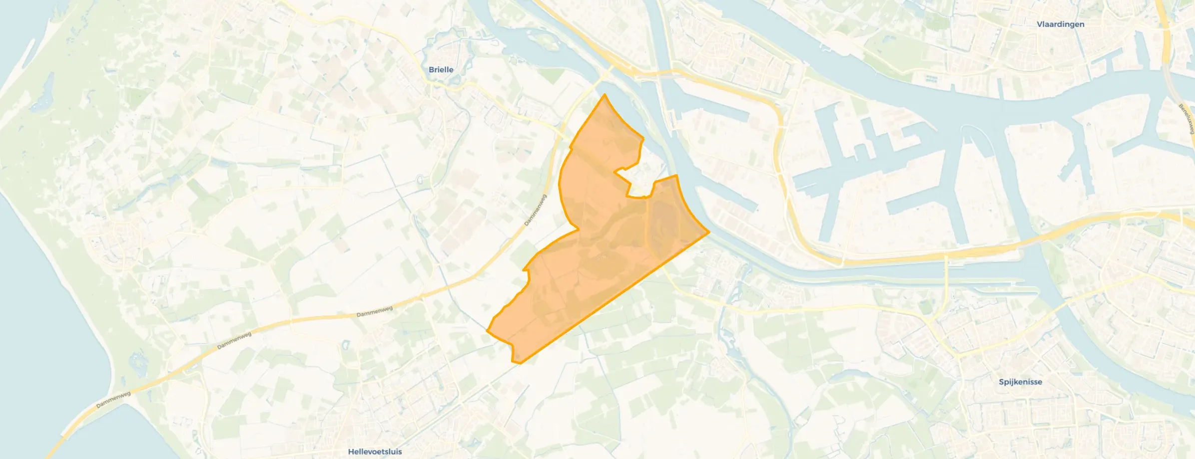 Buurt Verspreide huizen, Zwartewaal