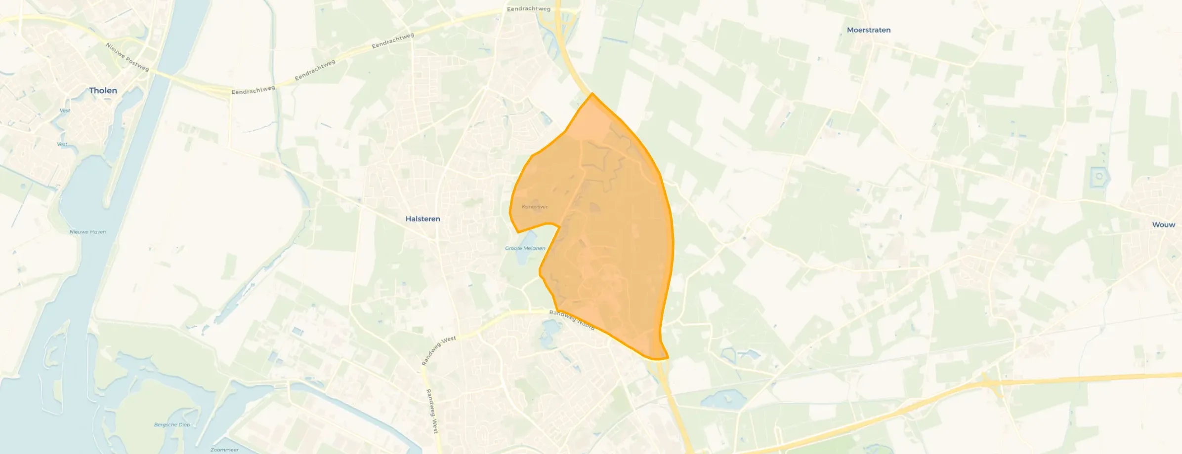 Verspreide huizen Vrederust